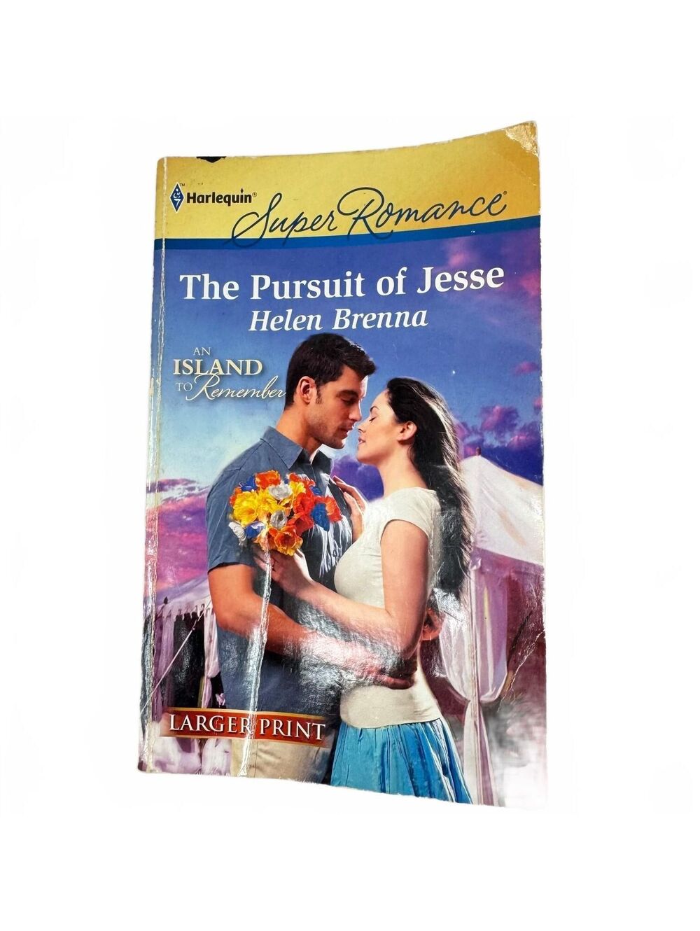 The Pursuit of Jesse by Helen Brenna (paperback) (LARGE PRINT)